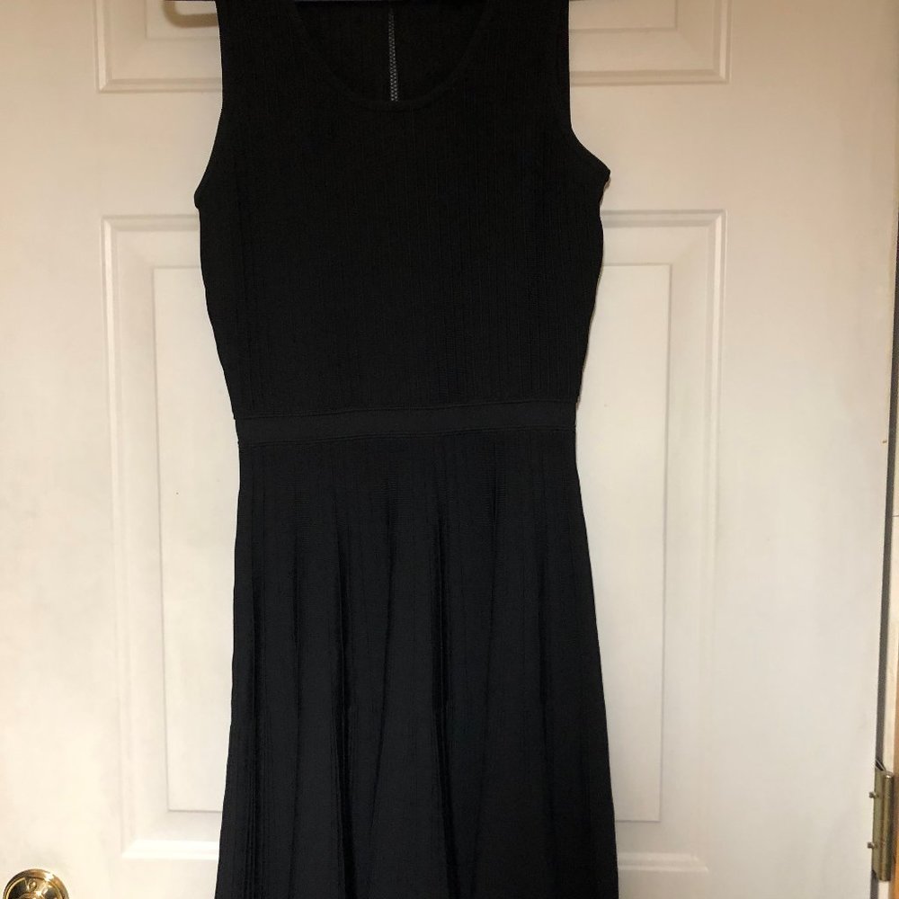 Pink Tartan Pleated Swing Dress